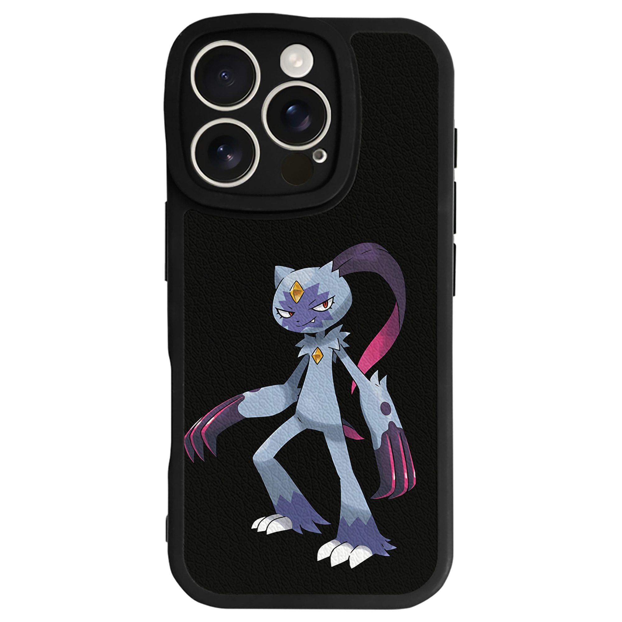 （画像用） ポケットモンスター Pokémon 【iPhone 16シリーズ対応】シリコンスマホケース（レザー調） 材質：シリコン